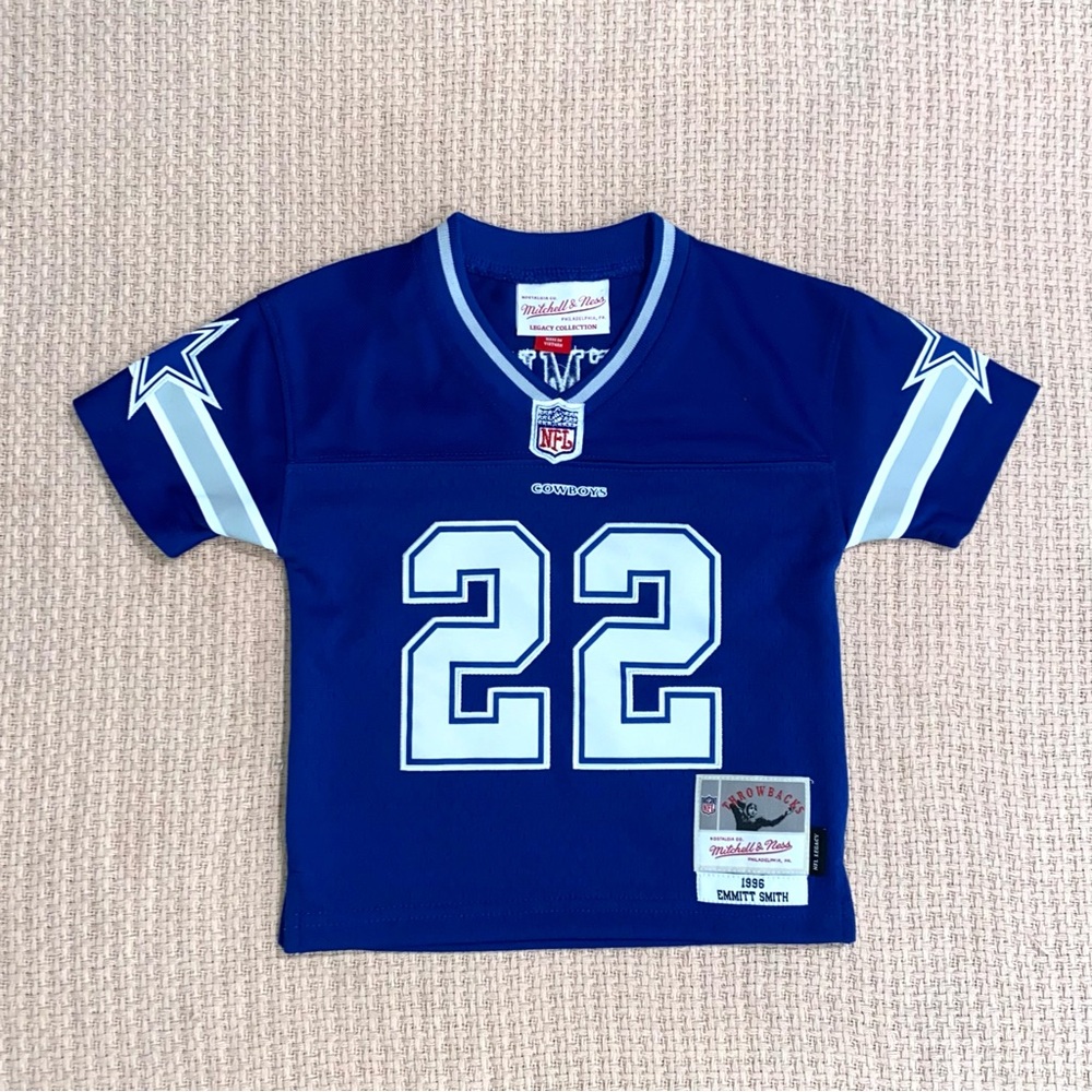 Mitchell & Ness Blue Kids Jersey
